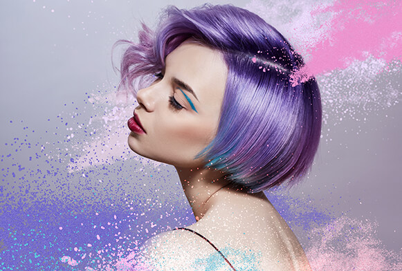 free color powder photoshop overlays