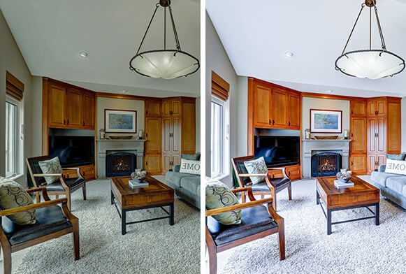 Couverture des préréglages Lightroom de design d'intérieur