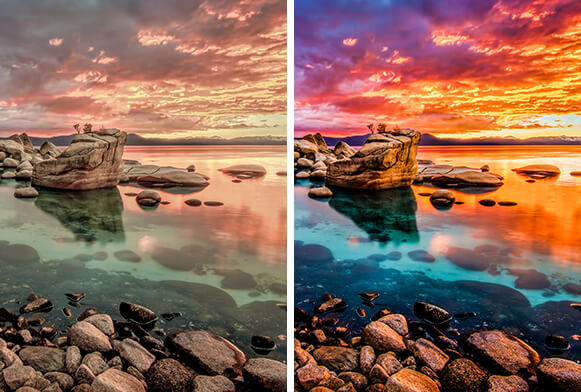 Couverture gratuite des préréglages de paysage Lightroom 5