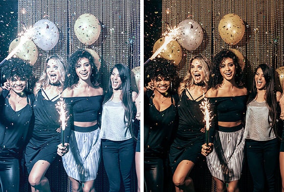 Couverture de préréglages Lightroom de discothèque