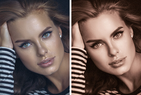 Couverture des préréglages Lightroom en niveaux de gris