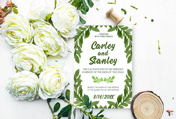 free wedding invitation templates banner