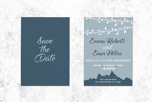 free wedding invitation templates banner