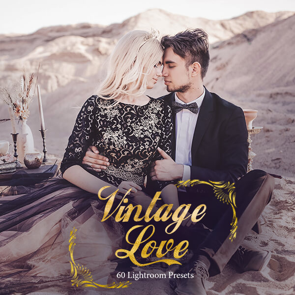 banner lr presets vintage love collection