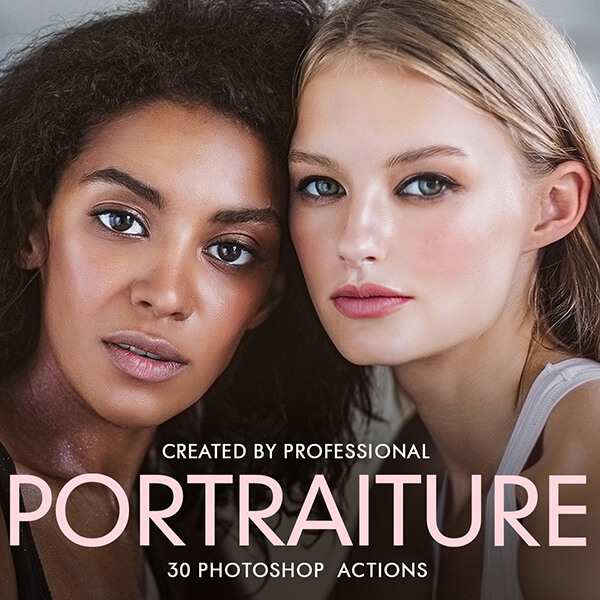 banner ps actions portraiture collection