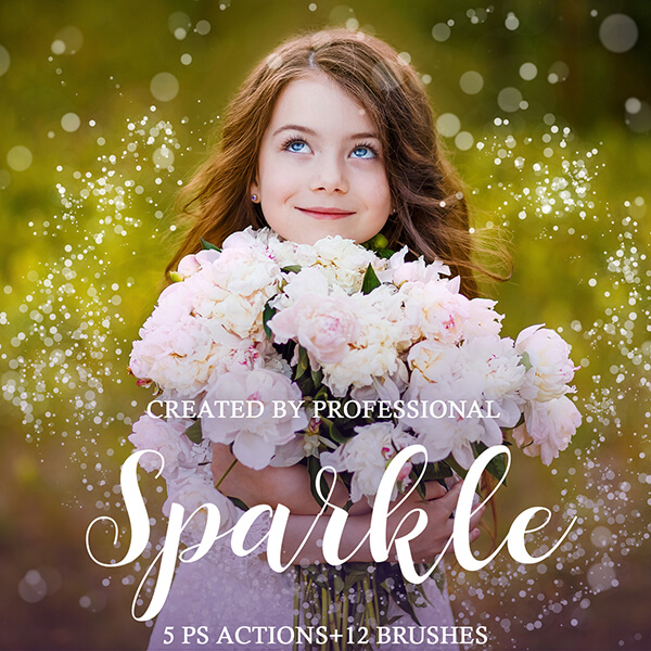 banner ps actions sparkle collection