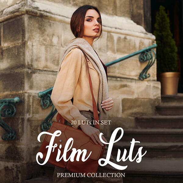 banner professional film luts