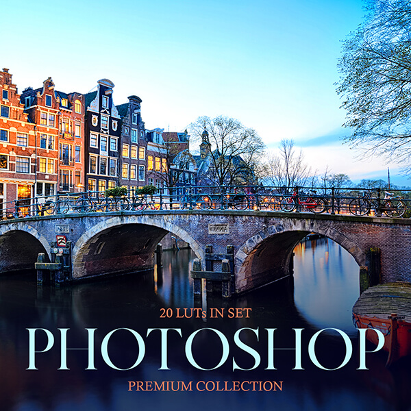 banner professional photoshop luts
