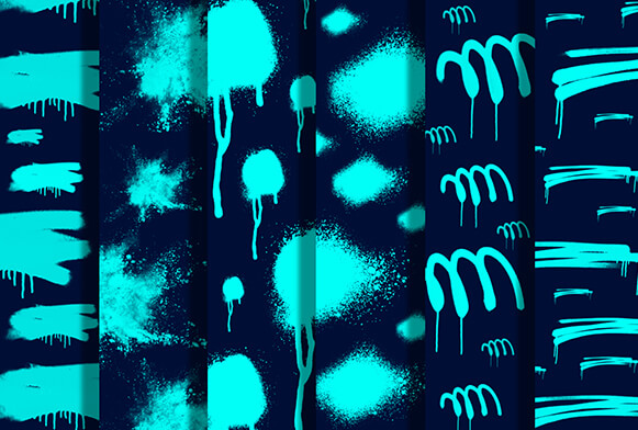 free spray photoshop brushes