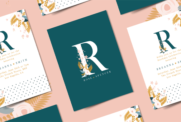 photoshop card template