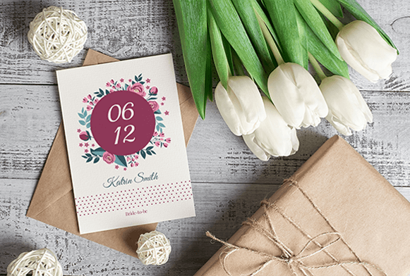 free photoshop card templates party shower