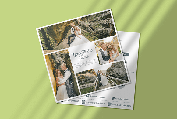 free photography marketing template